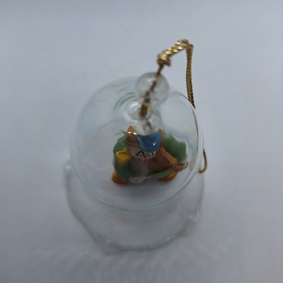 Vintage JSNY Crystal "Ring In The Clowns" Bell Christmas Ornament Hand-painted‎ - Picture 5 of 5